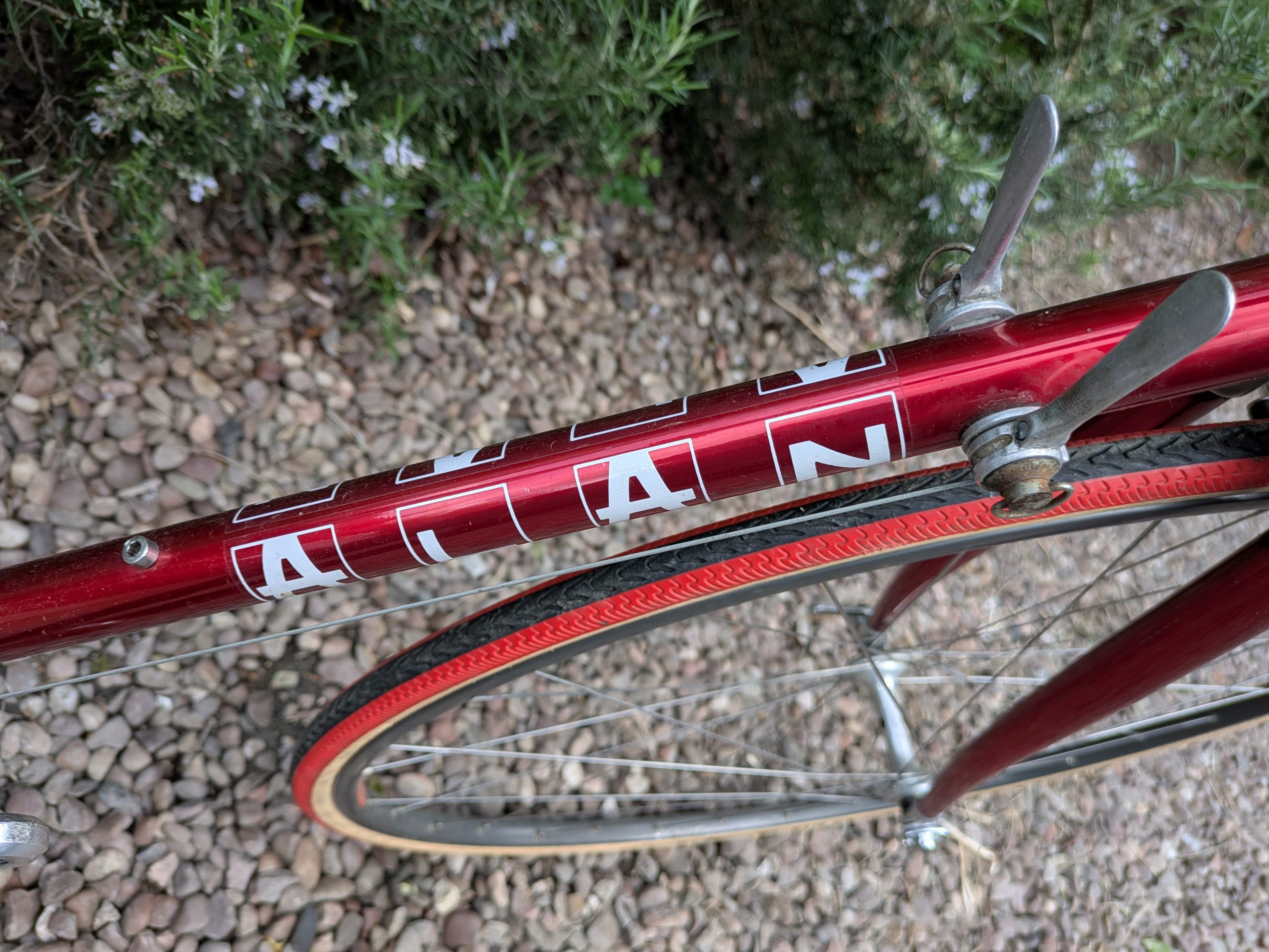 Alan 582 700c vintage italian road bike 56cm - Image 2