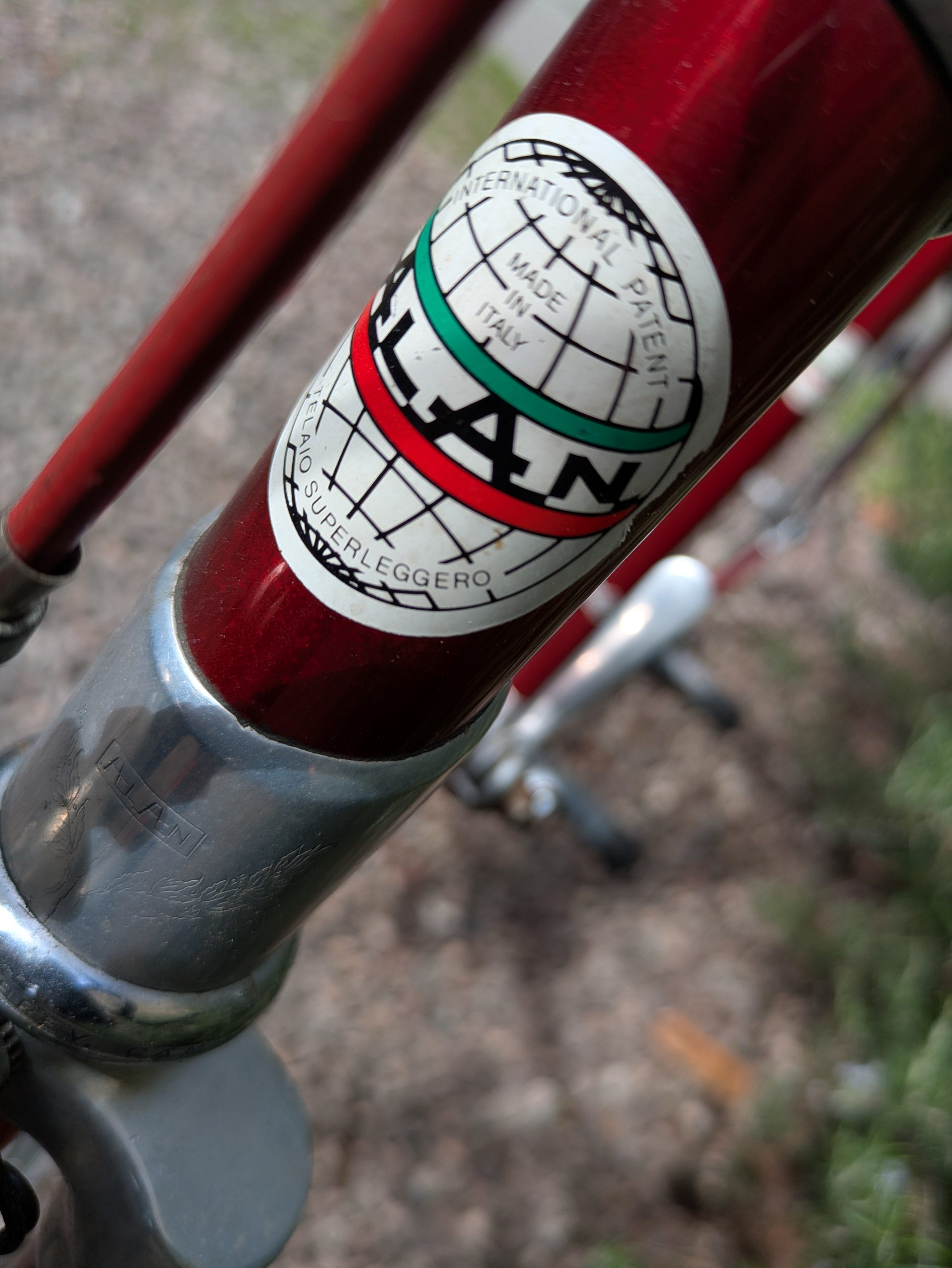 Alan 582 700c vintage italian road bike 56cm - Image 4