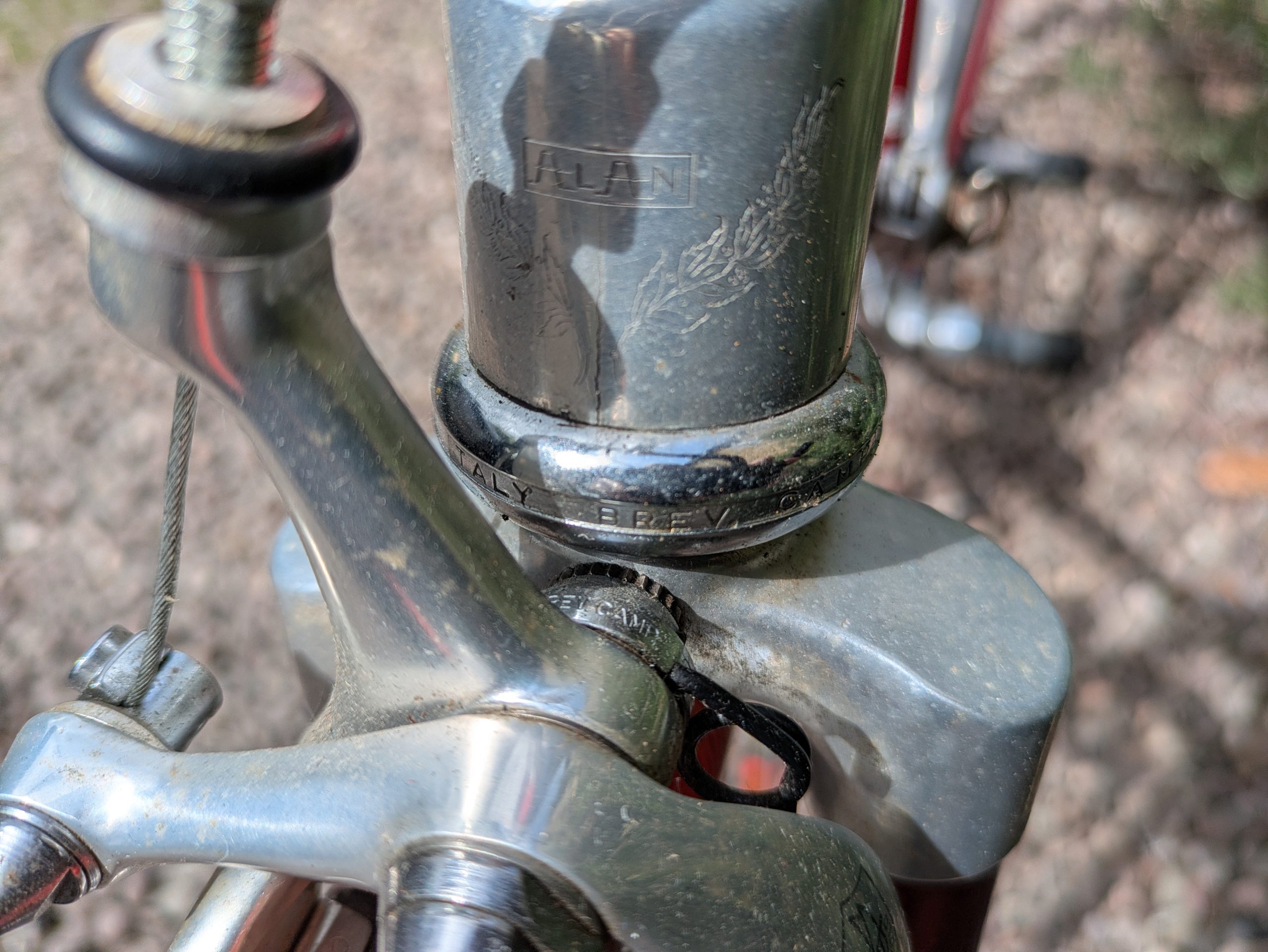 Alan 582 700c vintage italian road bike 56cm - Image 5
