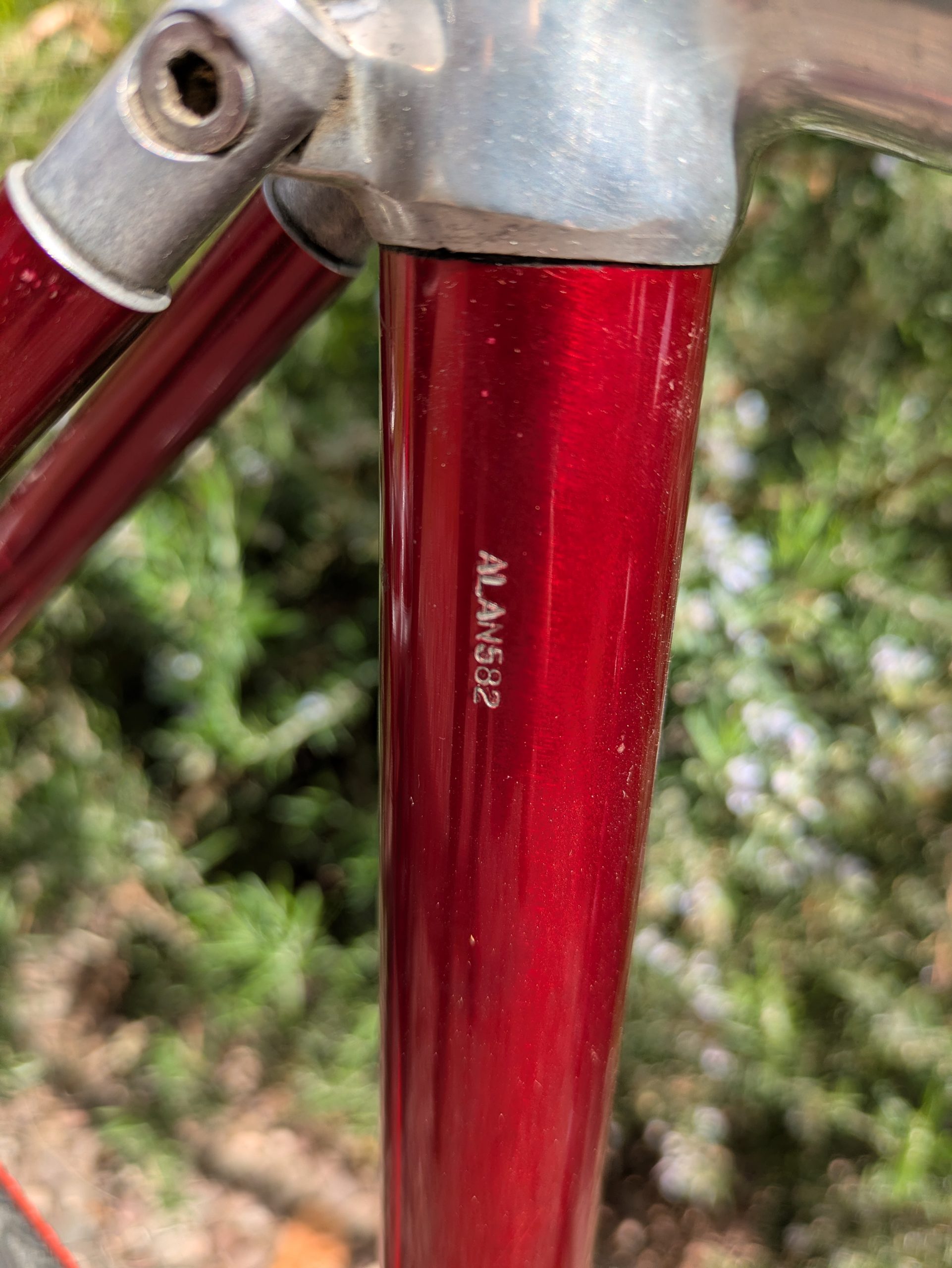 Alan 582 700c vintage italian road bike 56cm - Image 17