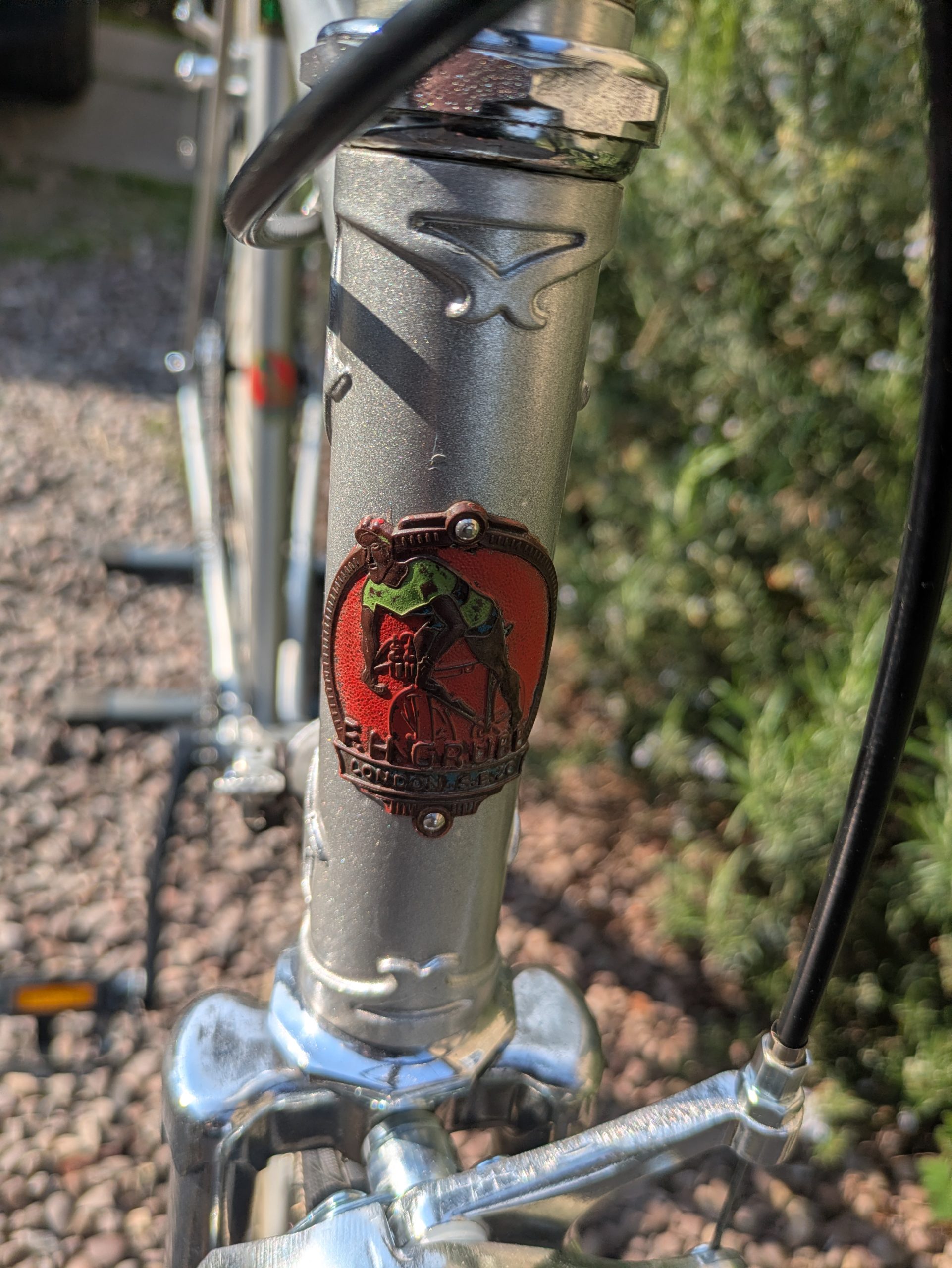F.H. Grubb Reynolds 531 700c single speed road bike - Image 9
